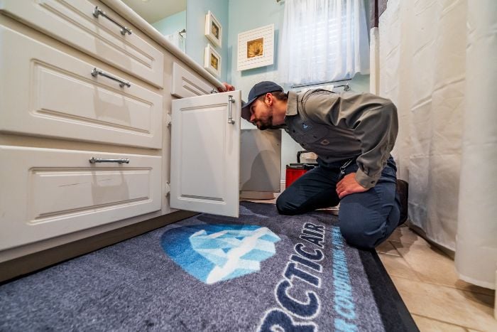 Arctic Air & Plumbing technician